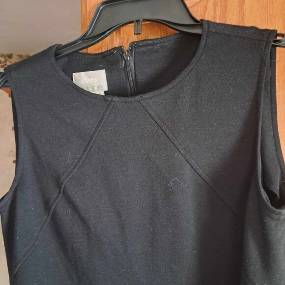 DANA MORGAN DRESS WONENS SIZE 10 BLAC - Picture 3 of 8